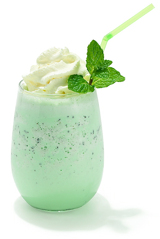 Luck of the Irish Milkshake with Mint Whipped Cream – CreamWhip
