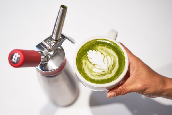 Macha-latte recipe